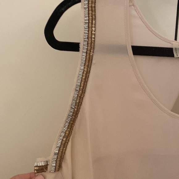 Rebecca Taylor shirt. Size 6, light pink w decorative beading - Picture 2 of 2